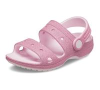 Crocs Classic Glitter Sandal T, Sandali Unisex - Bambini e Ragazzi, Pink Milk, 25/26 EU