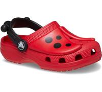 Crocs Classic I Am Clogs, Animal Creature Shoes for Toddlers And Kids, IAM-Zoccoli da Ladybug T VRB Bambini e Ragazzi, Varsity Red Black, 4 Toddler