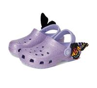 Crocs Classic IAM Butterfly Clog T, Zoccoli Unisex - Bambini e Ragazzi, Mystic Purple, 23/24 EU