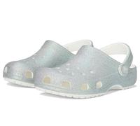 Crocs Classic Iridescent Glitter Cgk, Zoccoli Unisex - Bambini e Ragazzi, Bianco, 32/33 EU