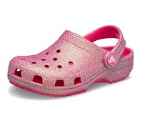 Crocs Classic Iridescent Glitter Cgt, Zoccoli Unisex - Bambini e Ragazzi, Dragon Fruit, 19/20 EU