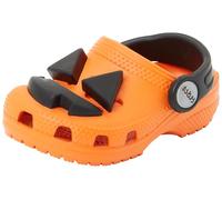 Crocs Classic Jack O Lantern Lights Clog T, Zoccoli Unisex - Bambini e Ragazzi, Arancione, 25/26 EU
