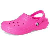 Crocs Classic Lined Clog K, Zoccoli Unisex - Bambini e Ragazzi, Rosa, 35 EU