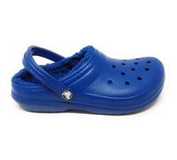 Crocs - Kid's Classic Lined Clog - Pantofole EU 34-35 blu