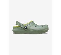 Crocs Classic Lined Clog K verde per bambini - 36-37