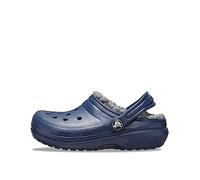 Crocs Classic Lined Clog T Unisex - Bambini e ragazzi, Navy/Charcoal, 25/26 EU