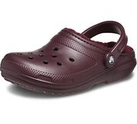 Crocs Classic Lined Clog, Zoccoli Unisex - Adulto, Dark Cherry, 39/40 EU