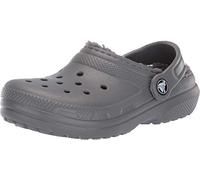 Crocs Classic Lined Clog, Zoccoli Unisex - Adulto, Slate Grey Smoke, 33/34 EU