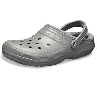 Crocs Classic Lined Clog, Zoccoli Unisex - Adulto, Slate Grey Smoke, 37/38 EU