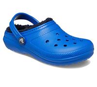 Crocs Classic Lined Clog, Zoccoli Unisex - Bambini e ragazzi, Blue Bolt, 27/28 EU