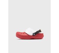 Crocs Classic Lined Santa Clog K Sandals & Slides red|white in taglia:34-35