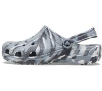 Crocs Classic Marbled Clog, Zoccoli Unisex - Adulto, Light Grey/Multi, 36/37 EU