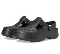 Crocs Classic Mary Jane Clog K, Zoccoli Unisex - Bambini e Ragazzi, Nero, 34/35 EU