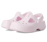 Crocs Zoccoli Classic Mary Jane Clog T Unisex Bambini e Ragazzi Latte Rosa Taglia 27/28