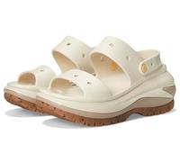 Crocs Classic Mega Crush - Sandali unisex con zeppa e zeppa, taglia 7 donna/5 uomo