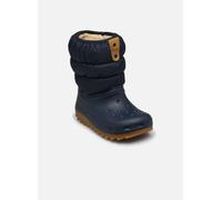 Crocs Unisex Bambino Classic Neo Puff Boot T Stivale, Navy/Gum, 23/24 EU