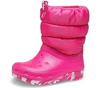 Crocs Classic Neo Puff Boot Kids 207684-6X0, Girl Boots,Winter Boots, Pink, 34/35 EU