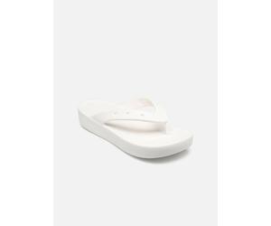 Crocs - Classic Platform Flip W Whi Bianco - Sandali e scarpe aperte 38 - 39 Bianco
