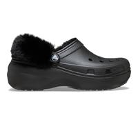 CROCS BLK CLASSIC PLATFORM FUZZ LINED CG ciabatte Donna 39