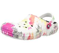 Crocs Classic, Sabot Foderati Unisex, per Adulti, Motivo Tie-Dye, 4 Women/2 Men