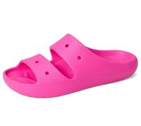 Crocs Classic Sandal V2 K, Sandali Unisex - Bambini e Ragazzi, Pink Crush, 34/35 EU