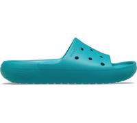 Crocs Classic Slide V2, Infradito Unisex - Adulto, Turbo Teal, 34/35 EU