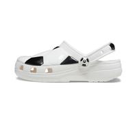 Crocs Classic Soccer Ball Clog T, Zoccoli Unisex - Bambini e Ragazzi, Bianco E Nero, 23/24 EU