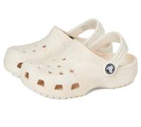 Crocs Classic Watercolor Marbled Clog T, Zoccoli Unisex - Bambini e Ragazzi, Bone Swirl, 23/24 EU
