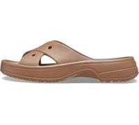 Crocs Classic Womens Cross Strap, Infradito Donna, Milk Chocolate, 34/35 EU