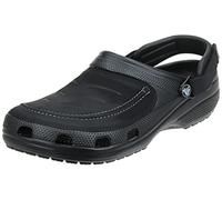 Crocs Classic Yukon Vista II Clog, Zoccoli da Uomo, con Tomaia in Ecopelle e Cinturini Regolabili sul Tallone, Nero, Taglia 41-42 UK