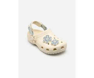 Crocs - Clsc Dnm Flwr Adj Backstrap K Bianco - Sandali e scarpe aperte 32 - 33 Bianco