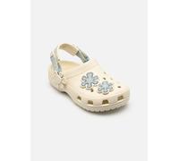 Crocs - Clsc Dnm Flwr Adj Backstrap K Bianco - Sandali e scarpe aperte 33 - 34 Bianco