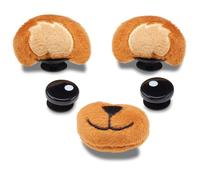 Crocs Collezione animali selvatici e Ocean Friends, confezione multipla di ciondoli per scarpe, Crea il tuo orsacchiotto, 5 Pack