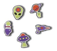 Crocs Confezione da 5 ciondoli unisex extra terrestri per scarpe, taglia unica, Extra Terrestre, Taglia unica