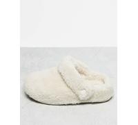 Crocs - Cozzzy - Pantofole unisex color crema in pile-Neutro 41-42