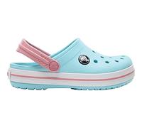 Crocs Crocband Clog K, Zoccoli Unisex - Bambini e ragazzi, Ice Blue White, 33/34 EU