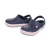 Crocs Crocband Clog K, Zoccoli Unisex - Bambini e ragazzi, Navy Red, 30/31 EU