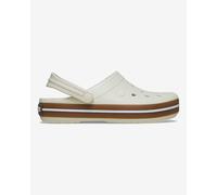 Crocs Crocband Gum Clog bianco crema marrone - 41-42