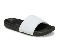 Crocs Sandalo Slide da uomo, nero/bianco, 44, Nero e bianco, 11 UK
