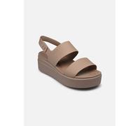 Crocs - Crocs Brooklyn Low Wedge W Marrone - Sandali e scarpe aperte 36 - 37 Marrone