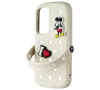 Crocs Custodia Con Jibbitz Charms per Samsung Galaxy S25 + (Più ) - Beige