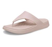 Crocs Da donna, Getaway Triangle Flip, quarzo, 3 UK Women