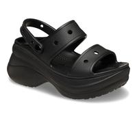 Crocs Bae Slide, sandali da donna con zeppa, nero, 6