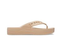 Crocs Donna Baya Platform Flip Infradito, Chai, 42/43 EU