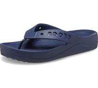 Crocs Donna Baya Platform Flip Infradito, Navy, 42/43 EU
