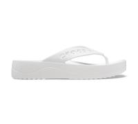 Crocs Donna Baya Platform Flip Infradito, White, 34/35 EU