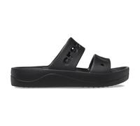 Crocs Baya Platform Sandal, Sandali Donna, Nero, 38 EU