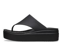 Crocs Donna Brooklyn Flip Infradito, Black, 34/35 EU