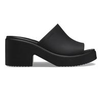 Crocs Donna Brooklyn Slide Heel Sandalo, Black, 36/37 EU