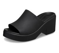 Crocs Donna Brooklyn Slide Heel Sandalo, Black, 42/43 EU
